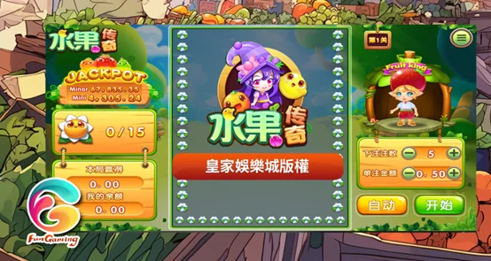 FG電子<水果傳奇>遊戲基本介紹